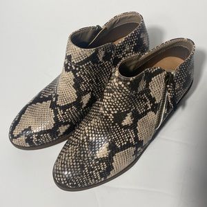 Time And Tru Zippered Bootie